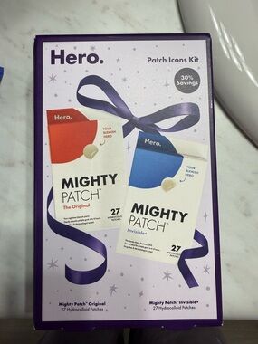 Mighty Patch Patch Icons Kit — Purple Hydrocolloid Spot Patches